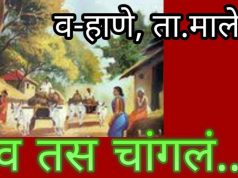 गांव तस चांगल…पण ! आजचे गांव व-हाणे,ता.मालेगांव