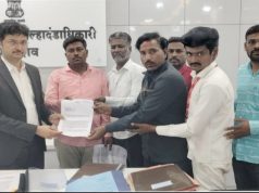 पत्रकारांना अरेरावी करणाऱ्या तुळजापूर तहसीलदारावर गुन्हा दाखल करून तात्काळ निलंबित करा