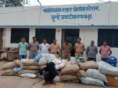 चाळीसगाव पोलिसांनी पकडला ७ लाखाचा गुटखा
