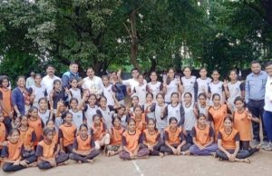 वनसगाव विद्यालयाच्या मुलींच्या दोन खो खो संघांची जिल्हा पातळीवर निवड