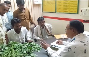सोयाबीन पिकाला फळधारणा न लागल्याने शेतकऱ्यांनी घेतली कृषी अधिकारी कार्यालयावर धाव …!