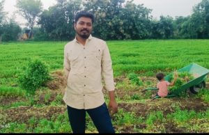 वाशिम जिल्ह्यातील शेतकऱ्यांने शेतीत अनोखा उपक्रम करीत ४० दिवसांत कमावले दोन लाखांचे उत्पन्न