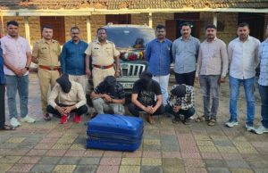 विक्री करता आणलेला 11.083 किलो ग्रॅम गांजासह एकुण 13,70,500/- रुपये किंमतीचा मुद्देमाल जप्त, स्थानिक गुन्हे शाखा, अहिल्यानगरची कारवाई