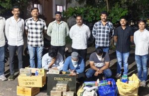 अहिल्यानगरमध्ये गुटखा विक्री करणाऱ्यांवर स्थानिक गुन्हे शाखेचा छापा