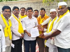 सकल धनगर समाजाच्या वतीने आमदार संतोष रावसाहेब पाटील दानवे यांना निवेदन