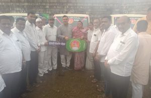 विरदेल गावासाठी माझं गाव –सुंदर गाव संकल्पनेतून घनकचरा गाडी मंजूर..