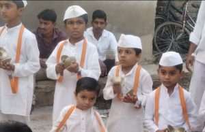 पंचाळा येथे श्री संत तुकाराम महाराज गाथा पारायण सप्ताह सोहळ्याचा उत्साहात समारोप