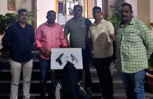 आचारसंहितेच्या पार्श्वभूमीवर एलसीबीची धडाकेबाज कारवाई; दोन देशी पिस्तुले व चार जिवंत काडतुसे जप्त