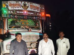 जामखेड येथे वाळु माफियाविरुध्द स्थानिक गुन्हे शाखेची कारवाई 02 आरोपींकडुन 5,30,000/- रुपये किमतीचा मुद्देमाल हस्तगत.