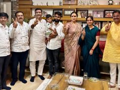 कार्यकर्त्यांशी नातं जपणाऱ्या चित्राताई वाघ; नवनिर्वाचित नगराध्यक्ष प्रणोतीताई निंबोरकरांना दिला प्रत्यक्ष आशीर्वाद!