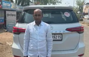 चंद्रपूरमध्ये स्वयंघोषित “पंतप्रधान”चा थरार! पोलिसांचे बॅरिकेड तोडून चारचाकीने पळ