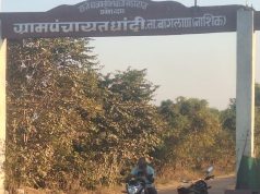 धांद्री गावात बिबट्याचे वास्तव्य; ग्रामस्थांमध्ये भीतीचे वातावरण