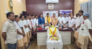 उपजिल्हा रुग्णालय देगलूर येथे जागतिक परिचारिका दिन साजरा.