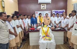 उपजिल्हा रुग्णालय देगलूर येथे जागतिक परिचारिका दिन साजरा.